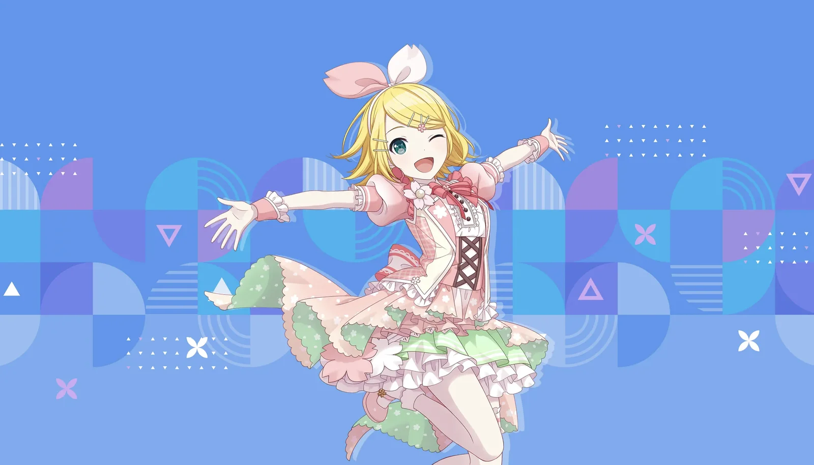 如樱花般怒放的偶像♪