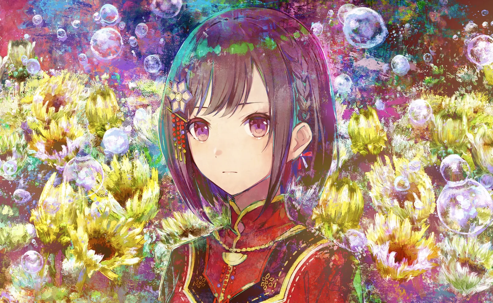 无论痛苦，还是惨淡（花后）