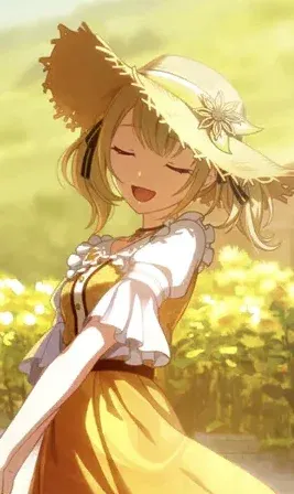 喝杯柠檬水放松一下♪（花后）