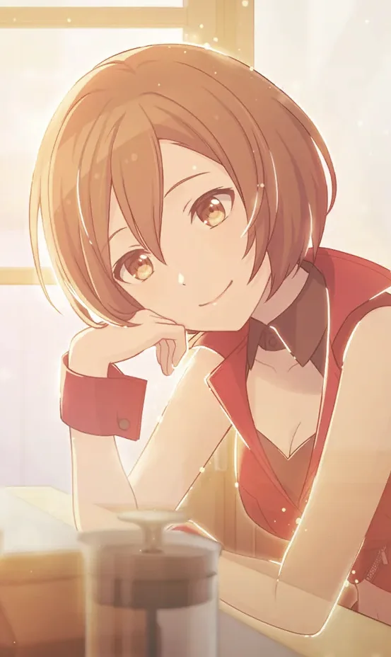 与温和的香气一起（花前）